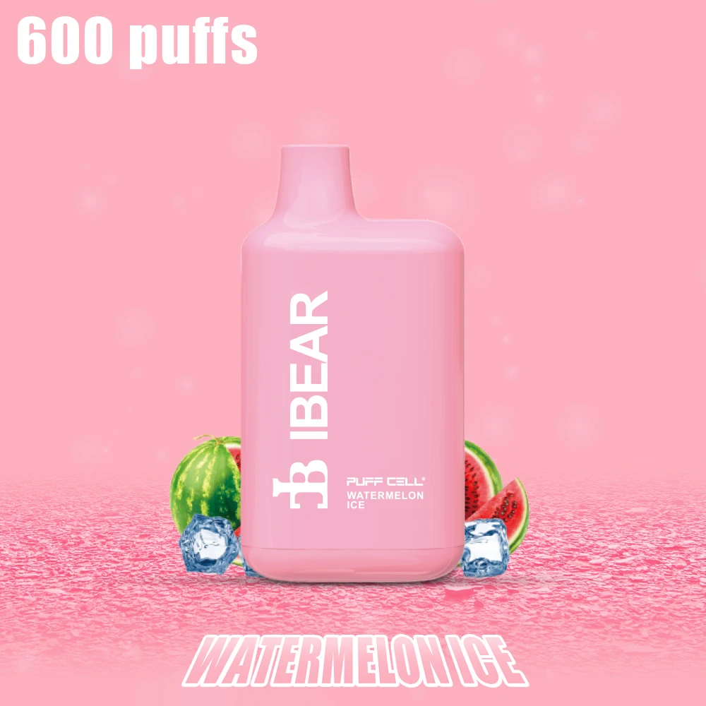 Ibear Bar 600 Puffs Disposable Vape (Nic 2%)