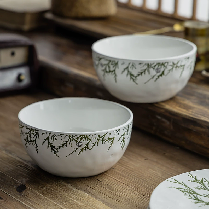 Embossed Ceramic Bowls