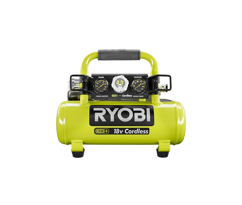 RYOBI ONE+ 18V Cordless 1 Gal. Portable Air Compressor and 2.0 Ah Compact Battery and Charger Starter Kit P739-PSK005