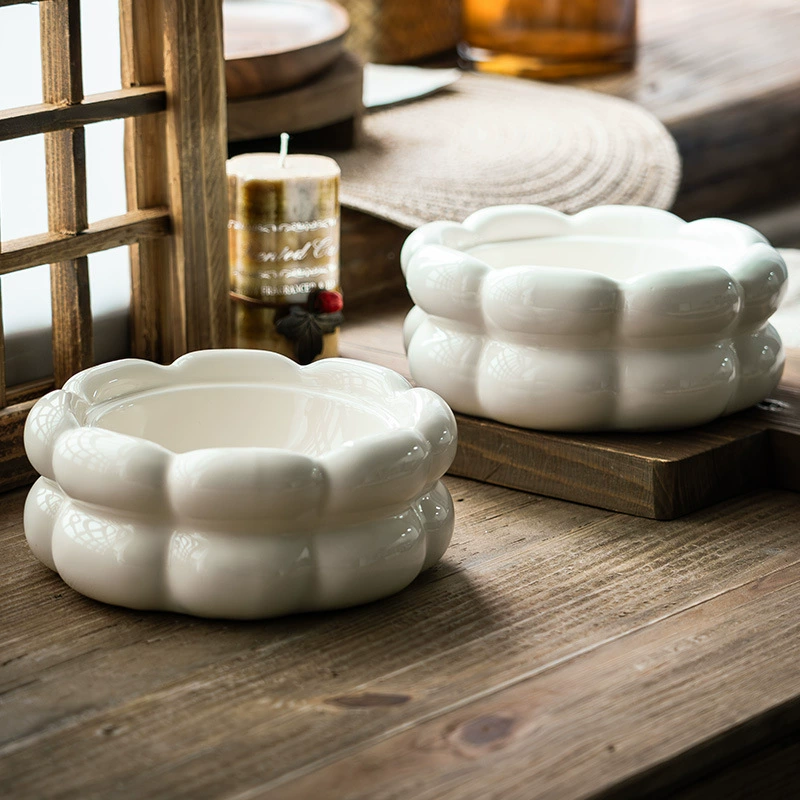 Versatile Vintage Ceramic Soap Dish, Multi-Purpose Home Tray, Fruit Plate, Storage Jar, Ashtray & Decorative Tablepiece