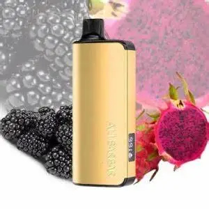 BLACKBERRY DRAGONFRUIT -ALIBARBAR INGOT 9000 Puffs