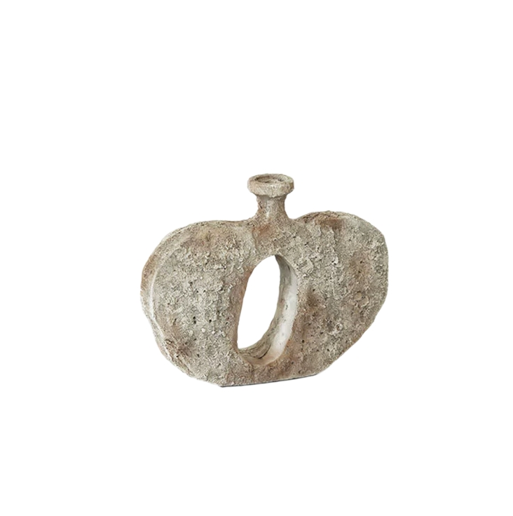 Modern Minimalist Antique Stone Teapot Ornament