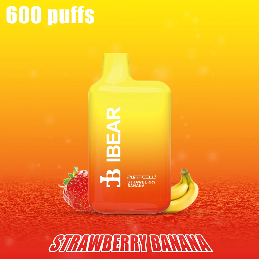 Ibear Bar 600 Puffs Disposable Vape (Nic 2%)