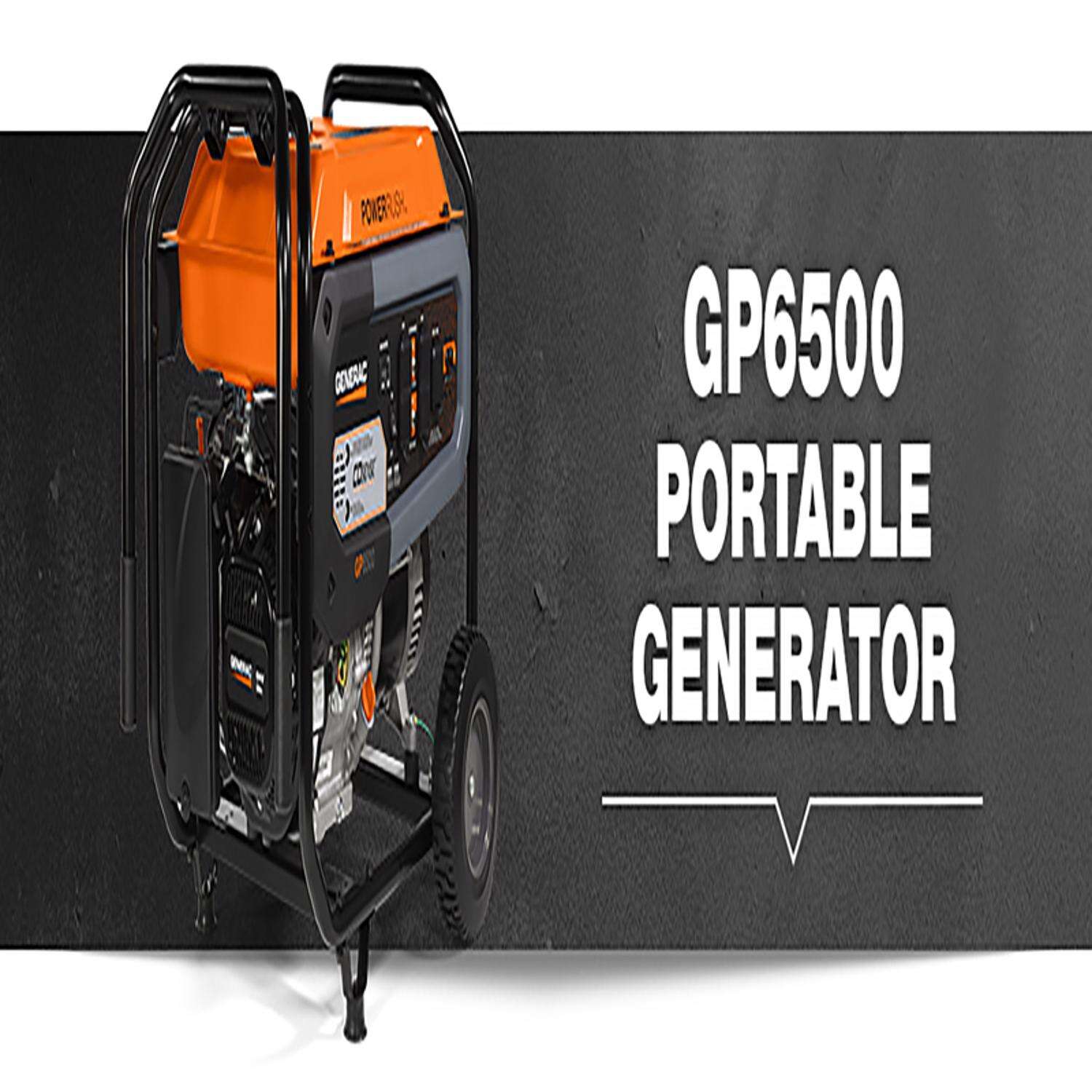 Generac GP Series 6500 W 120/240 V Gasoline Portable Generator