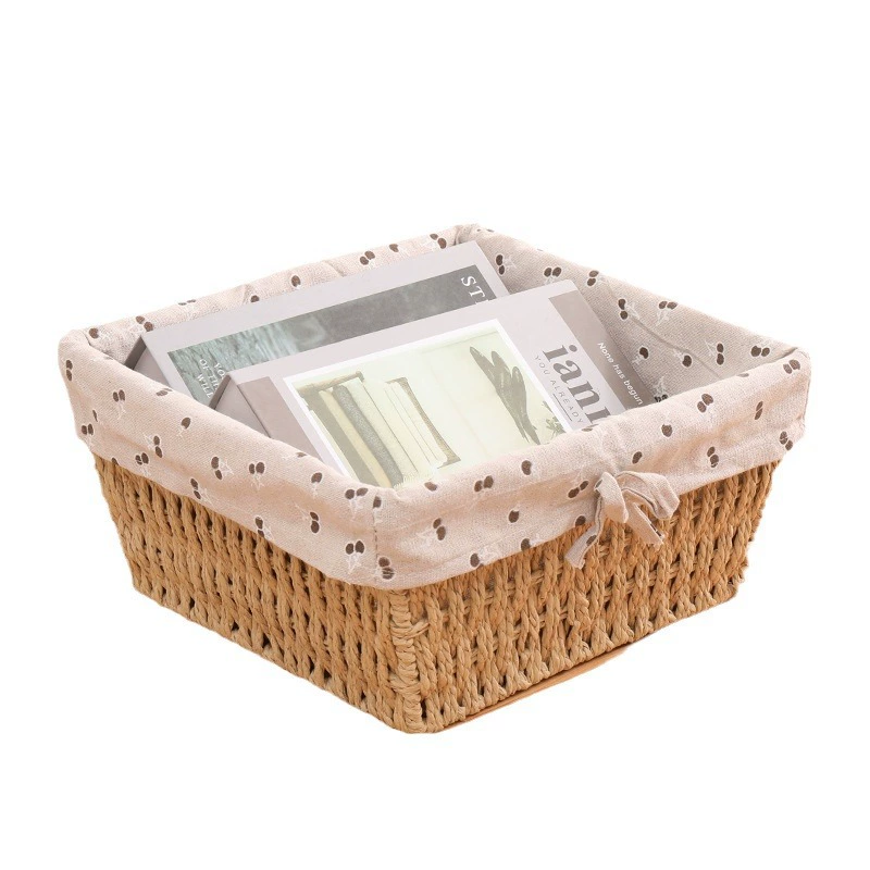 Woven Seagrass Desktop Organizer