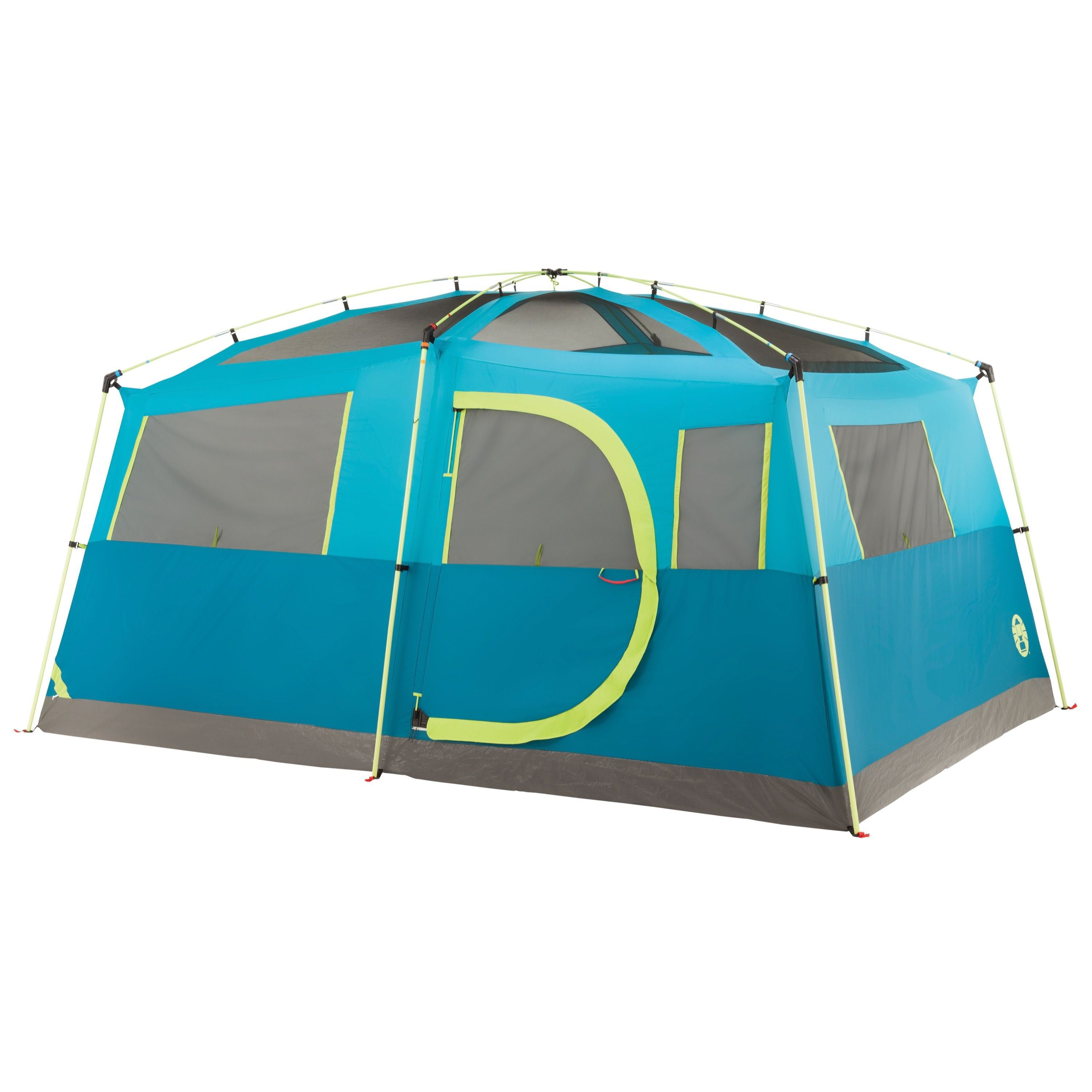 Coleman® 8-Person Tenaya Lake™ Fast Pitch™ Cabin Camping Tent with Closet, Light Blue