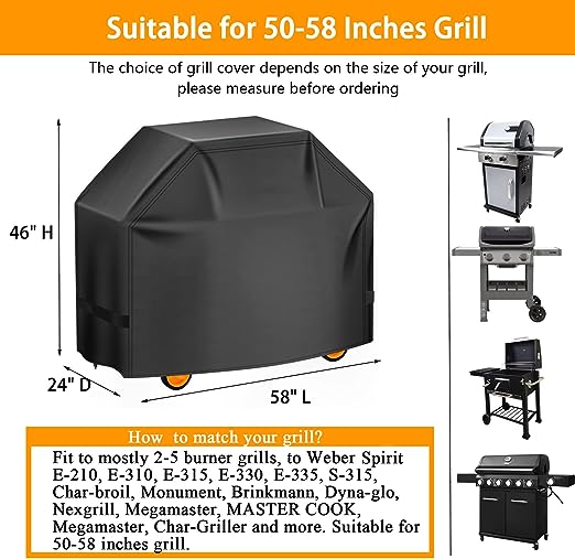 If you enjoy grilling often, you will want to ensure that your grill stays clean and dry in the backyard until the next time it will be used. Aoretic grill covers are designed to withstand all harsh weathers, protect your grill from sunlight, rain, dust