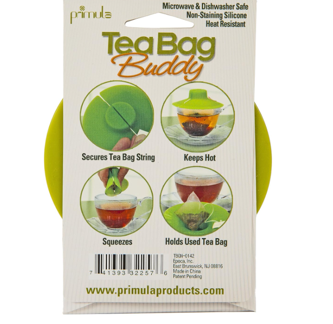 Primula Silicone Tea Bag Buddy Green