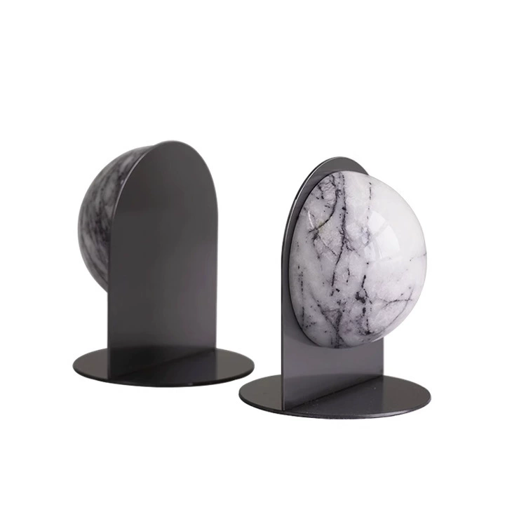 Marble Desk Bookshelf