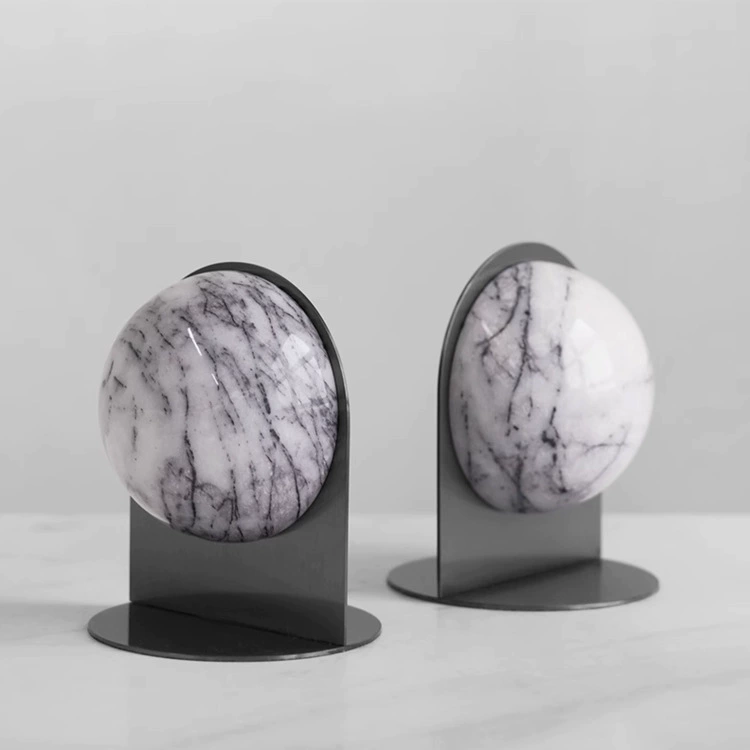 Marble Desk Bookshelf