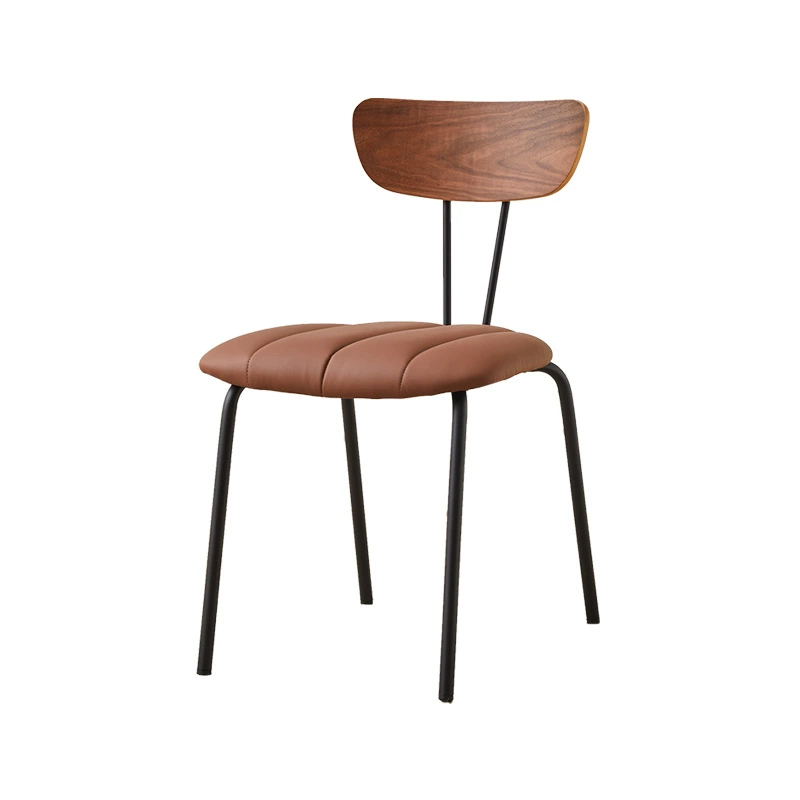 Elegant Home Dining Chair with Soft Cushioned Backrest for Comfort