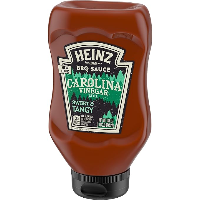 Heinz Carolina Vinegar Style Tangy BBQ Sauce (18.6 oz Bottle)