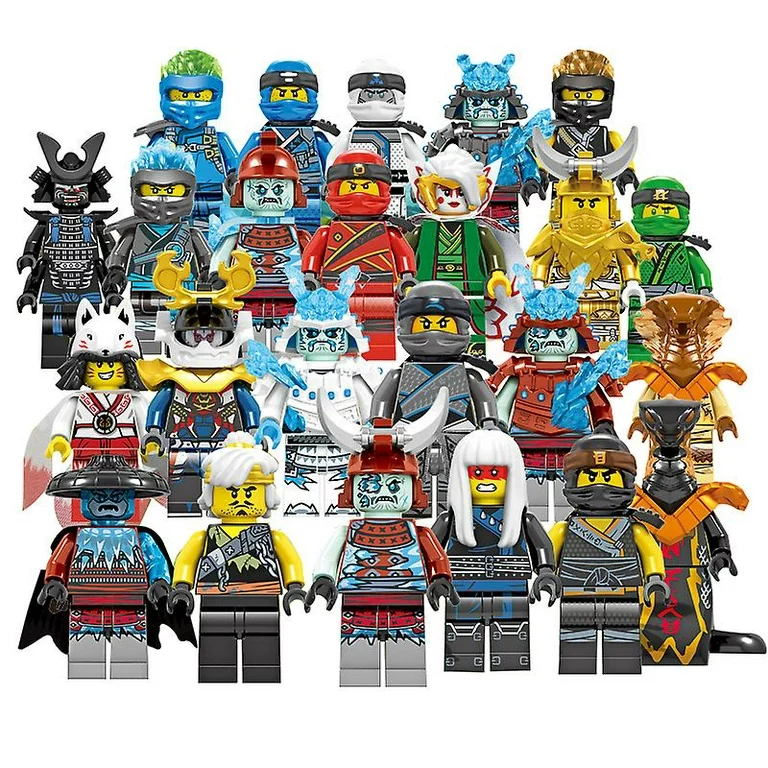 🎉🎉2024 New Year Hot Sale🚨⛓️Set Of 24 Pcs Ninjago Mini Figures Building Blocks Toys