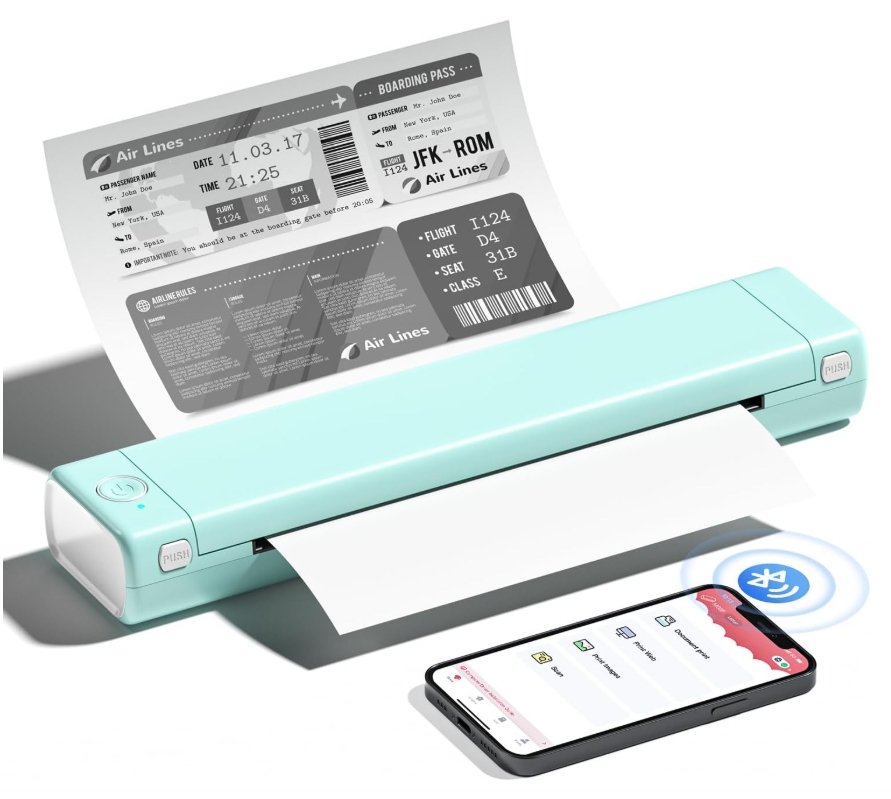 Today’s promotion $32🖨️Phomemo M08F Portable Printers Wireless