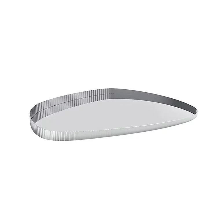 Nordic Minimalist Mirror Stainless Steel Tray