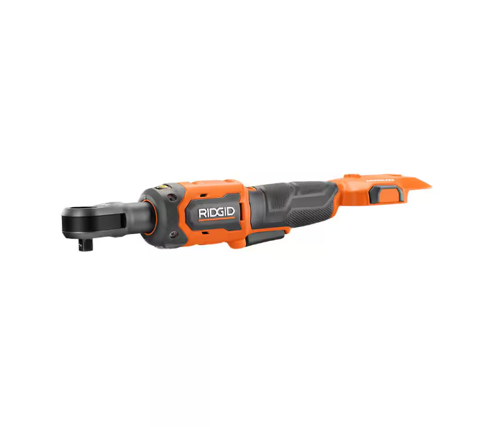 RIDGID 18V Brushless Cordless 38 in. Ratchet (Tool Only) R866011B