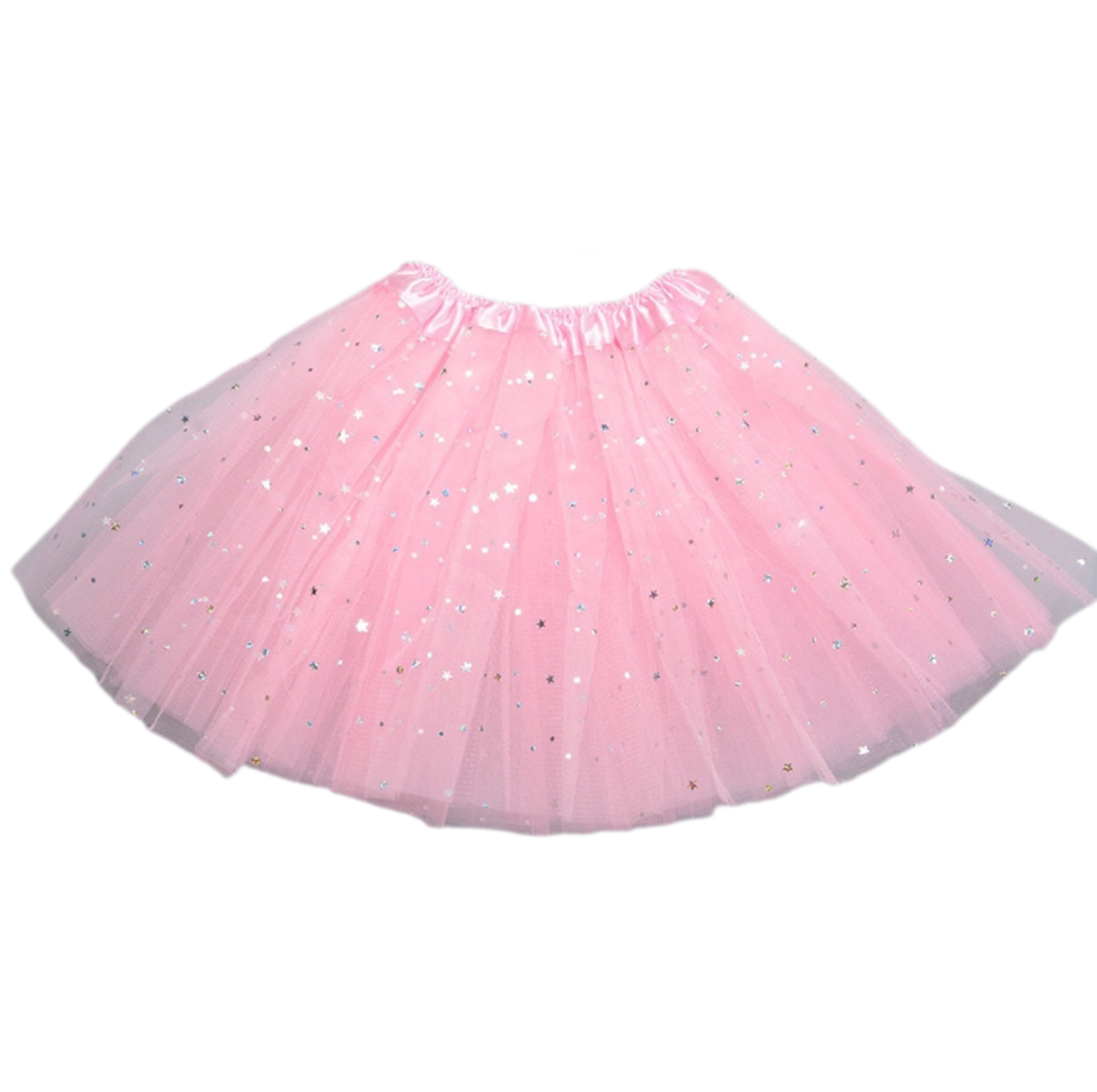 Wholesale Girls' Tutu Skirt – Glitter Star Mesh, Lace Ballet Party Skirt, Performance Wear