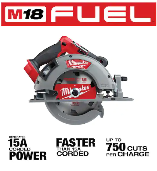 M18 FUEL 18V Lithium-Ion Brushless Cordless 7-1/4 in. Circular Saw (Tool-Only)