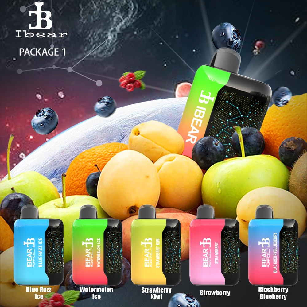 Ibear Bar 25K Puffs Disposable Vape (Nic 2%)