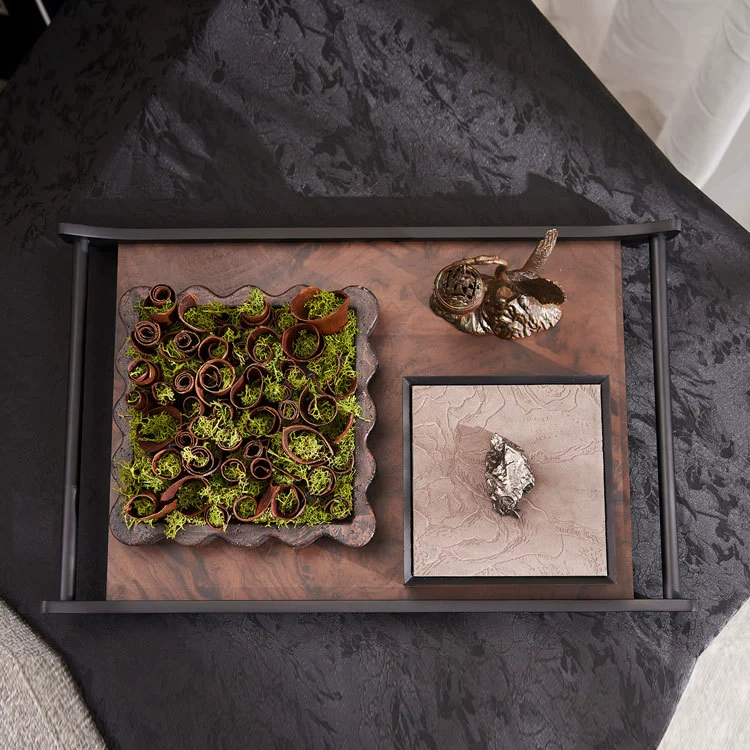 Light Luxury Retro Tray