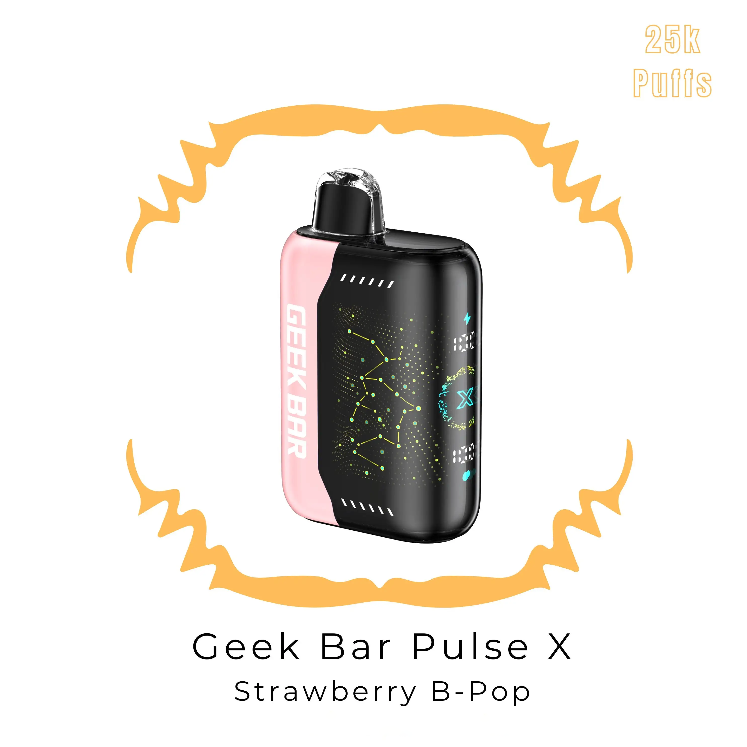 Geek Bar Pulse X 25000 - Strawberry B-Pop