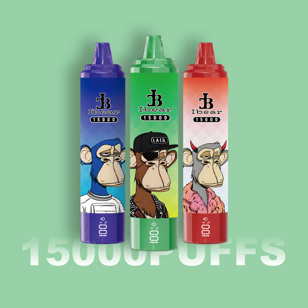 Ibear Tornado 15K Puffs Disposable Vape (Nic 2%)