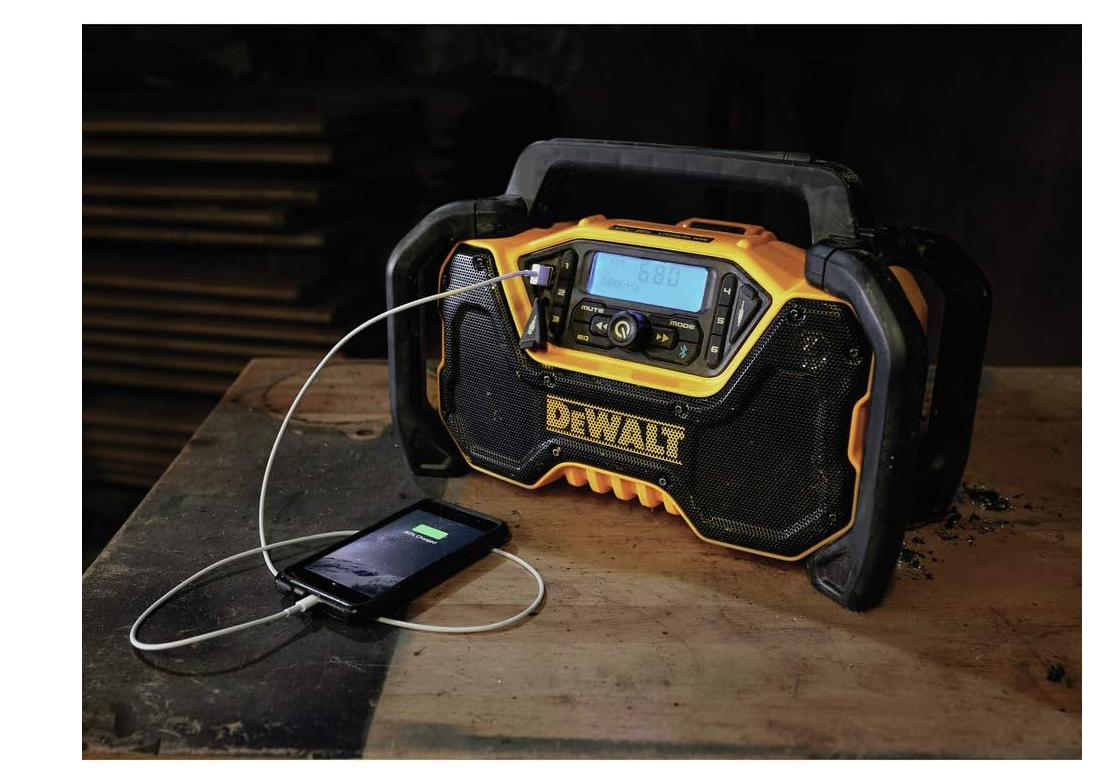 DW 12V 20V MAX Bluetooth Cordless Jobsite Radio