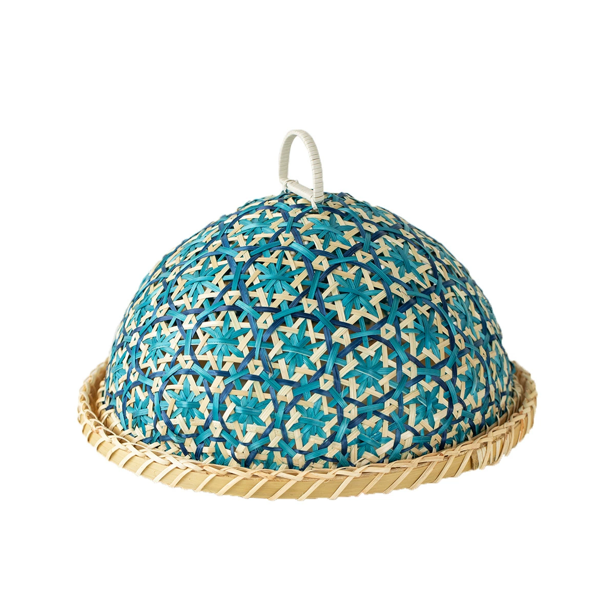 Elegant Round Rattan Dome