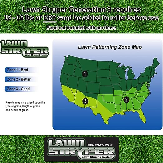 Lawn Stryper- Generation 3 Lawn Striping System/Stripe Your Lawn Like A Ballpark/Works with Toro and Other Brands 20