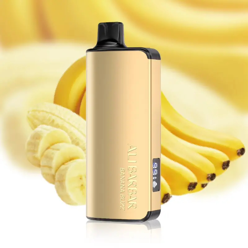 BANANA BUZZ  -ALIBARBAR INGOT 9000 Puffs