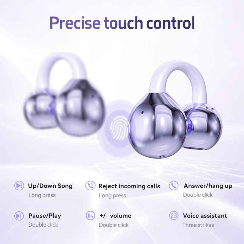 Open Wearing Panoramic Audio Earphones – Directional Sound & Long Battery Life