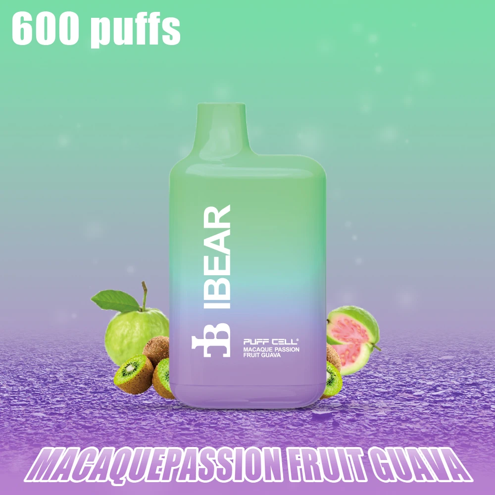 Ibear Bar 600 Puffs Disposable Vape (Nic 2%)
