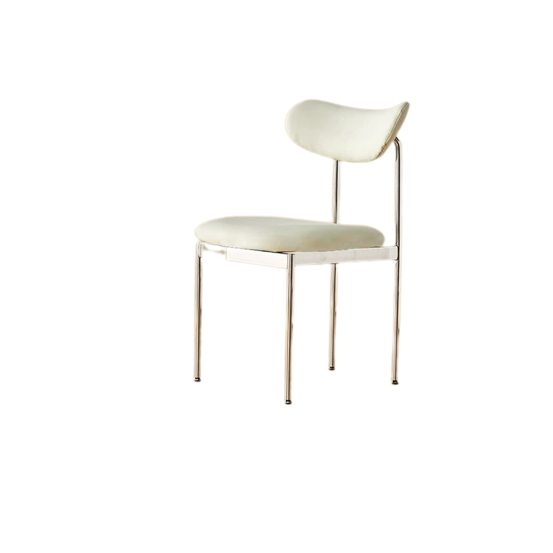 Genuine Leather Luxe Dining Chair – Modern Elegance for Your Dining Space