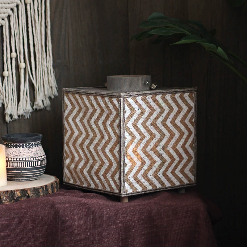 Vintage Nostalgic Art Lantern Candle Holder – Decorative Candle Lantern for Tea Rooms, Hotels, Guesthouses, and Home Decor