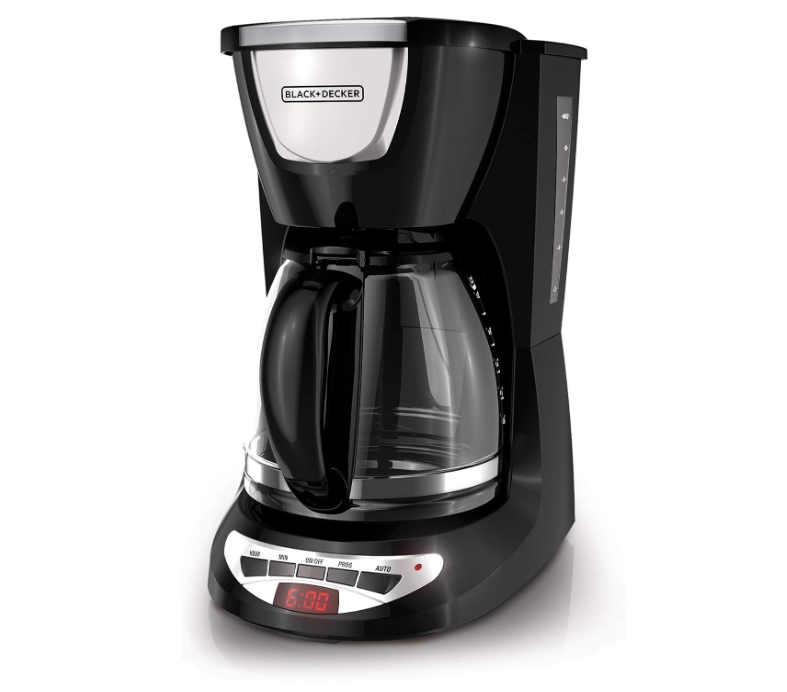 Black+Decker 12 cups Black Coffee Maker