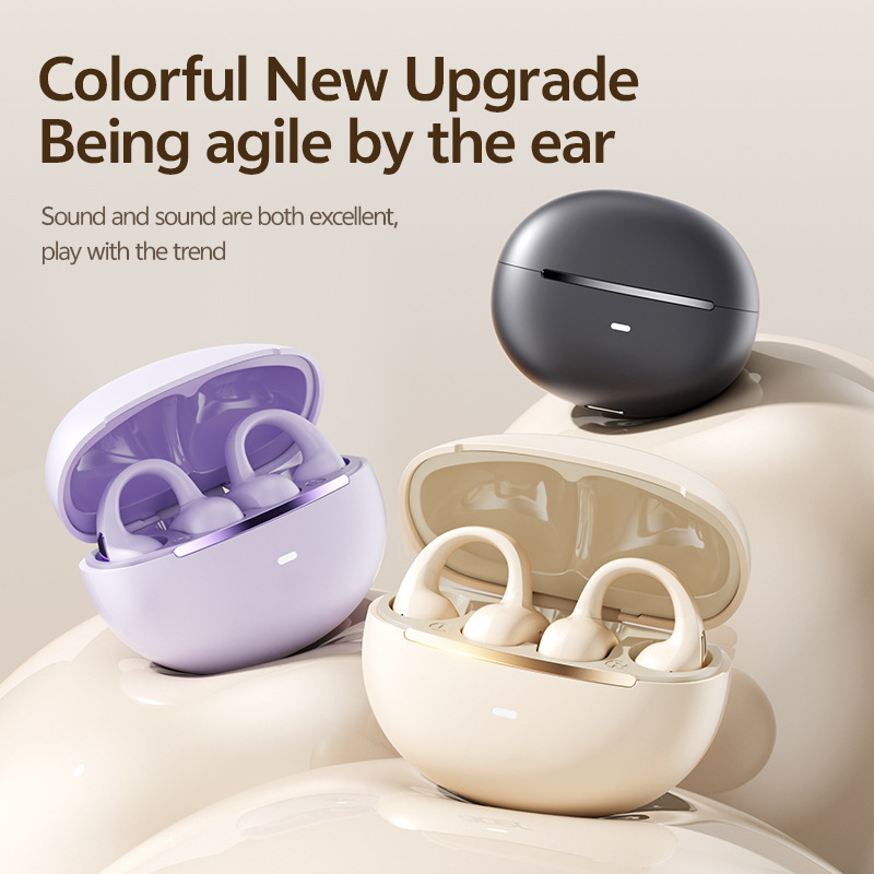 Open Panoramic True Wireless Earbuds with 360° Sound & HD Calling