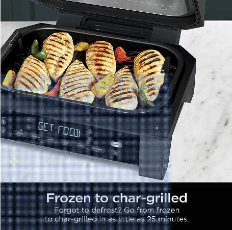 Ninja Foodi DG551 Smart XL 6-in-1 Indoor Grill Air Fryer