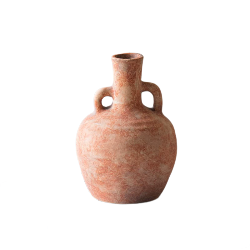 Minimalist Ceramic Vase - Artistic Tabletop Decoration for Living Room, Hallway, and TV Cabinet, Ideal for Flower Arrangements