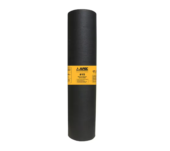 APOC 36 in. x 144 ft. 432 sq. ft. Felt Roof Underlayment