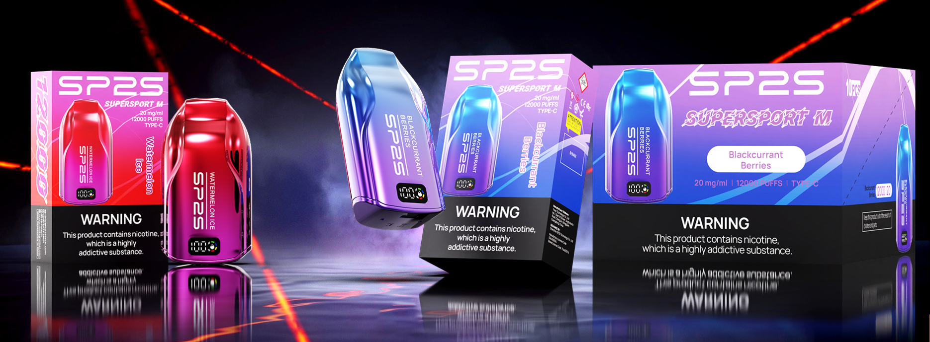 SP2S 9000  SUPERSPORT M Disposable Vapes