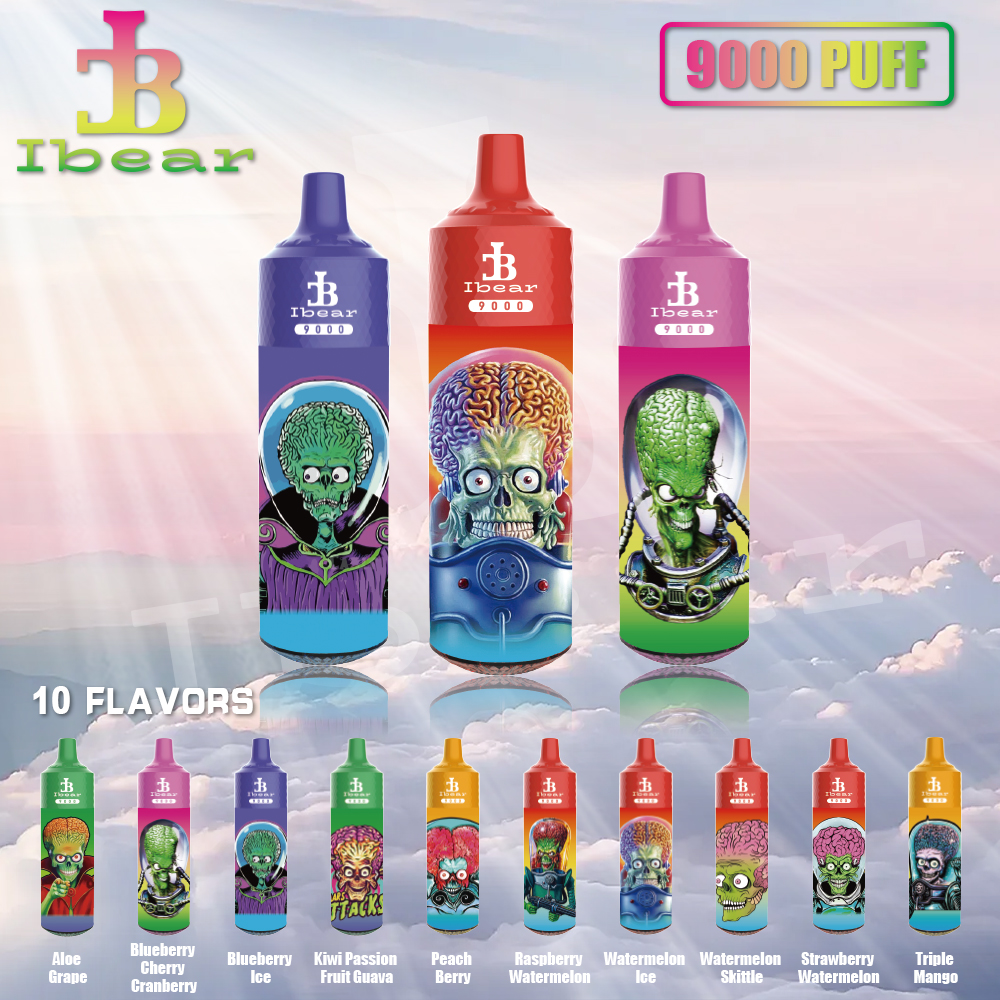 Ibear Tomado 9K Puffs Disposable Vape (Nic 2%)