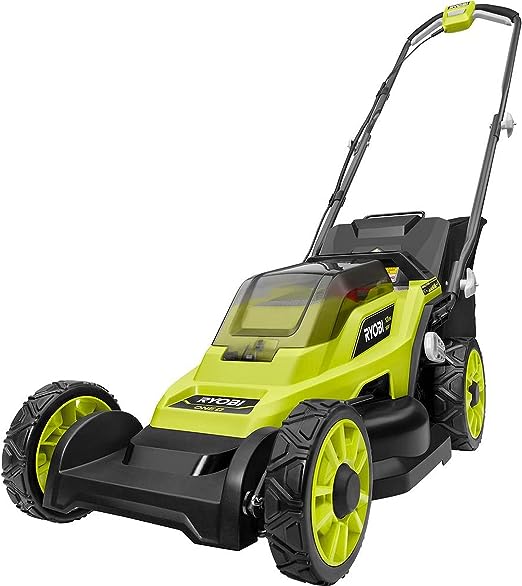 Ryobi P1108BTL ONE+ 18V 13 in. Cordless Battery Walk Behind Push Lawn Mower (Tool Only)