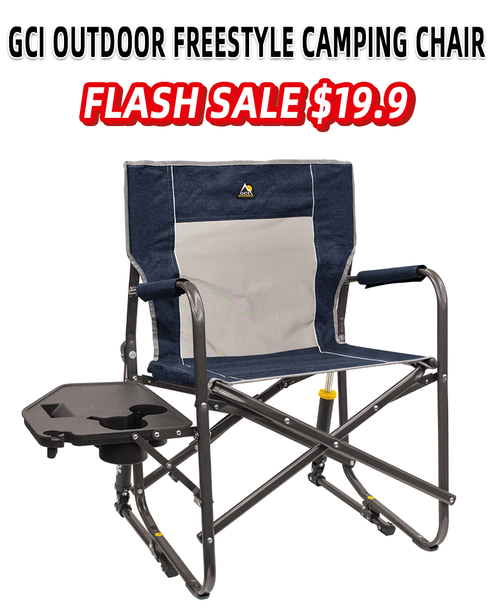 GCI Outdoor Freestyle Rocker XL with Side Table