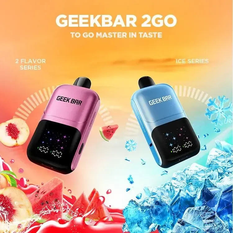 🔥Geek Bar 2GO 50K – 50,000 Puffs Disposable Vape | 2 Flavors 🍓🍇 | LIMITED STOCK!