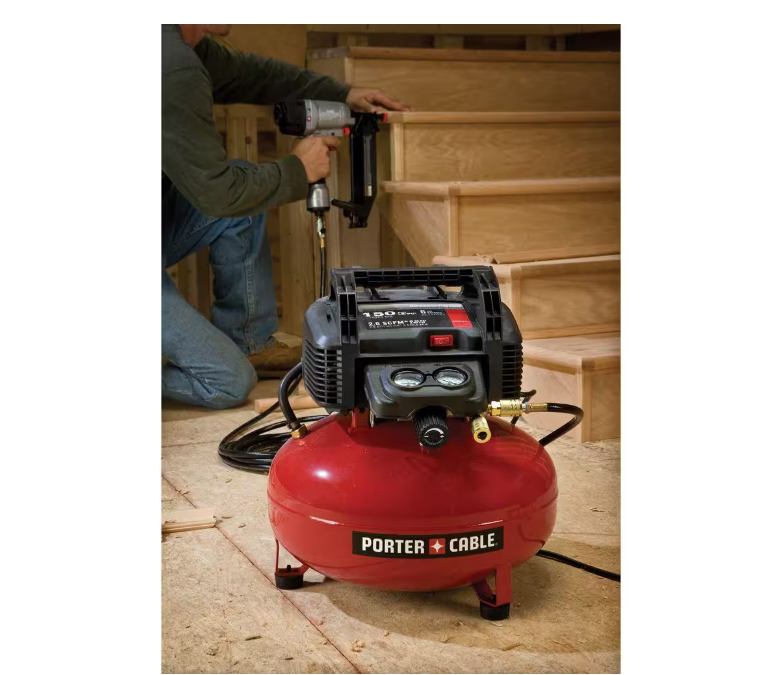 150 PSI, 6 Gallon Oil-Free Pancake Air Compressor