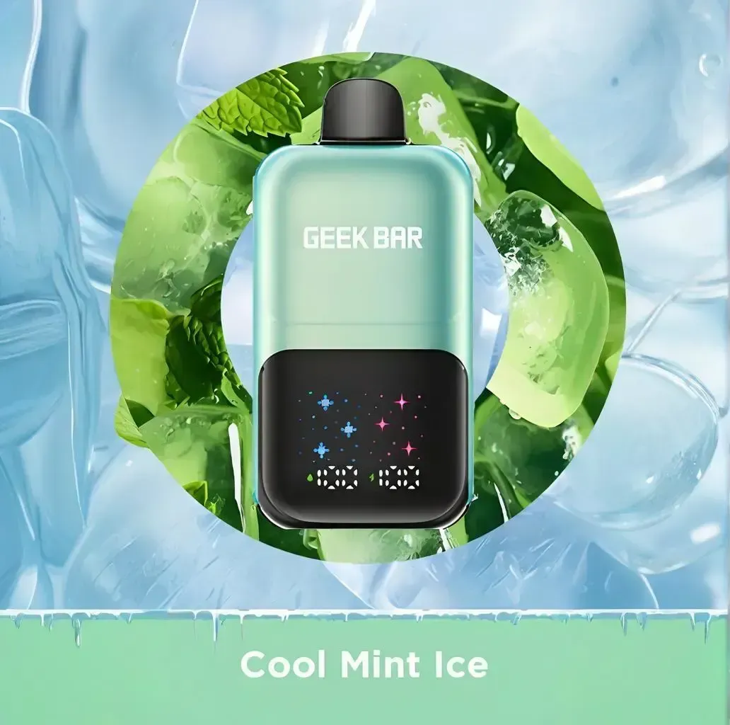 🔥Geek Bar 2GO 50K – 50,000 Puffs Disposable Vape-Cool Mint lce