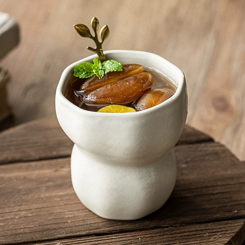 Handmade Ceramic Gourd Cup