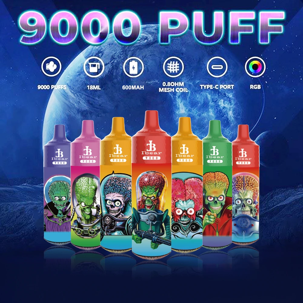 Ibear Tomado 9K Puffs Disposable Vape (Nic 2%)