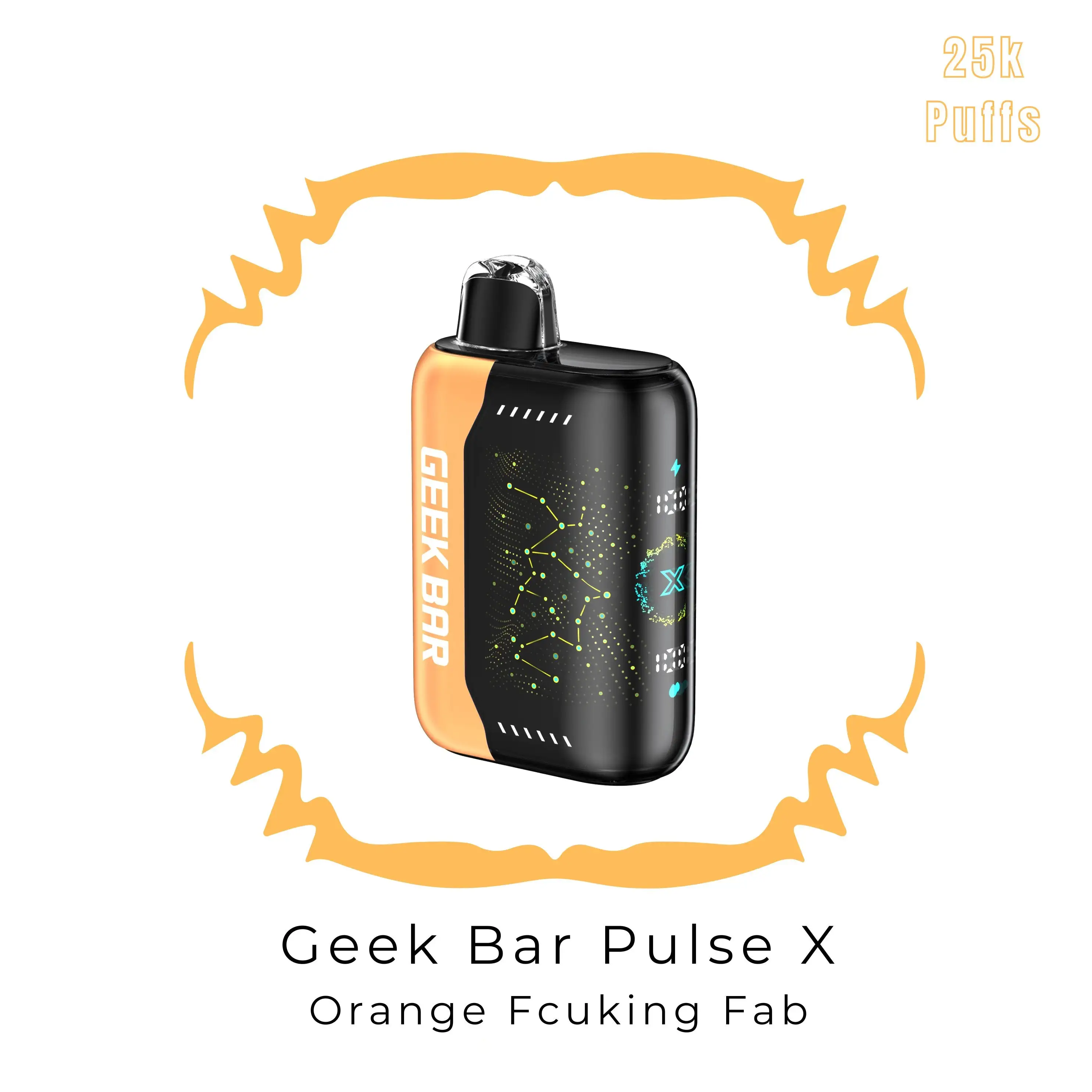 Geek Bar Pulse X 25000 - Orange Fcuking Fab