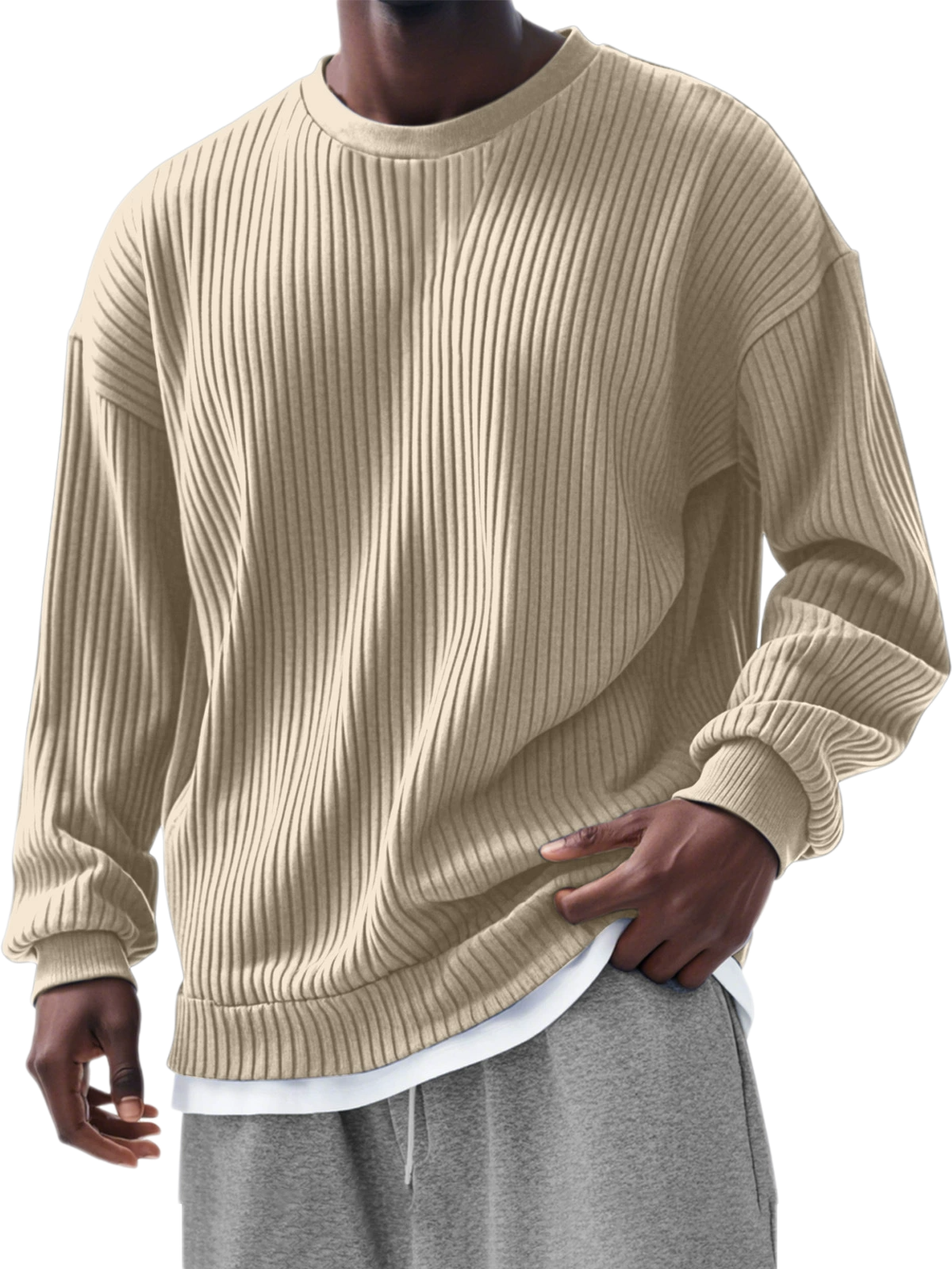 Men's Sweatshirt Casual Long Sleeve Comfortable Pullover